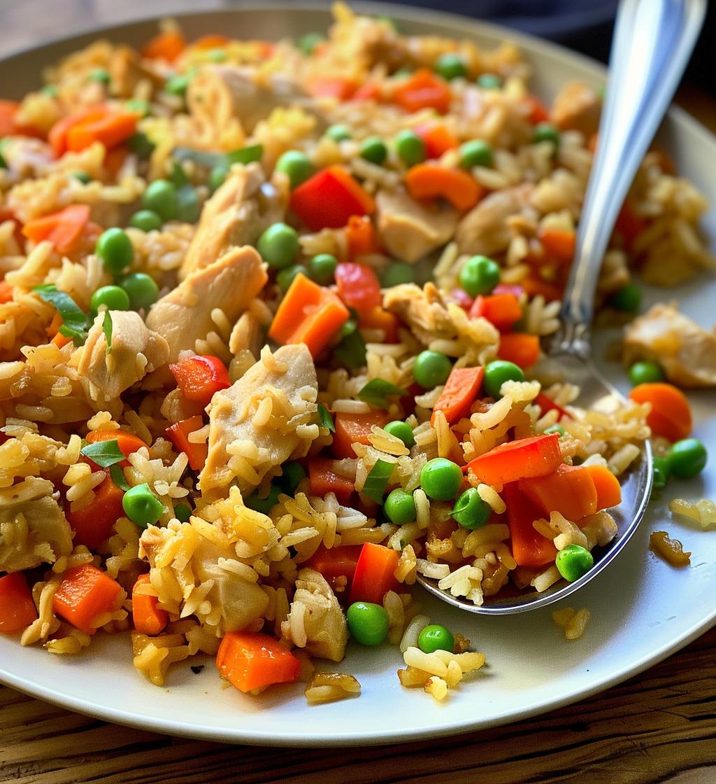 Chicken Rice Skillet