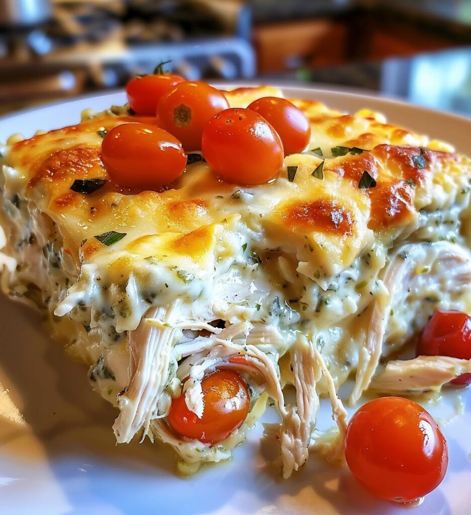 Chicken Tzatziki Casserole