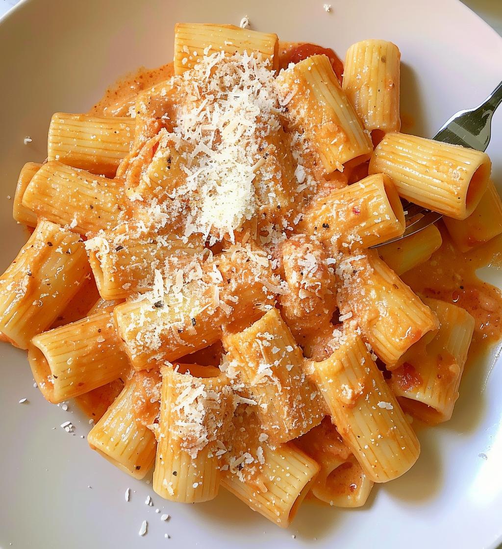 Cottage Cheese Rigatoni