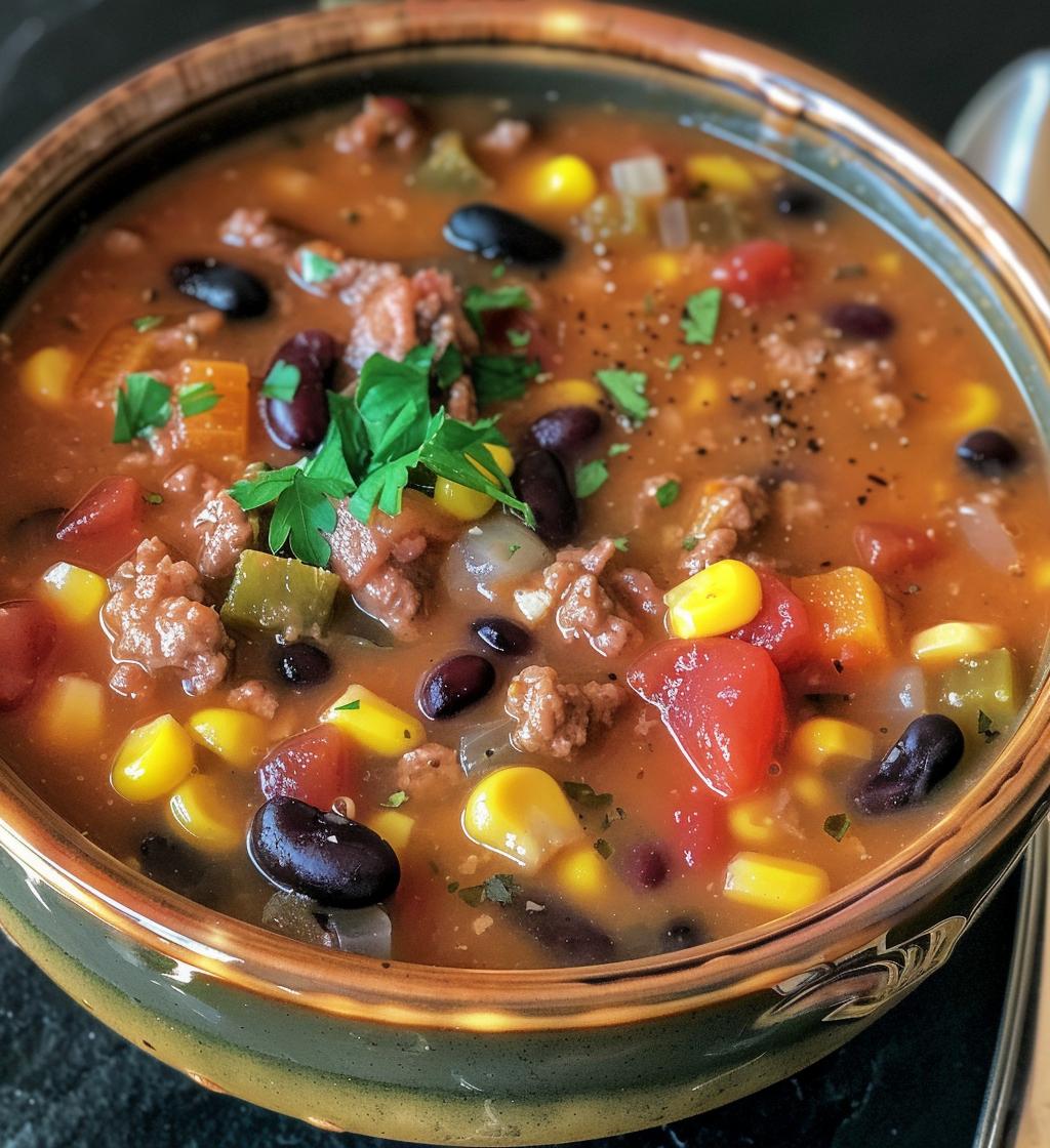 Crockpot Cowboy Soup