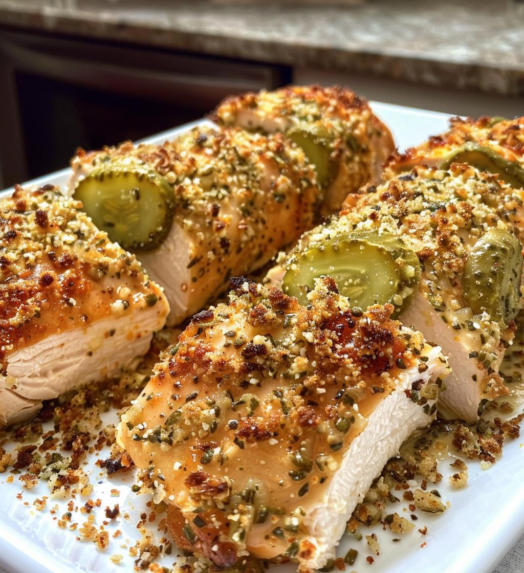 Dill Pickle Parmesan Chicken