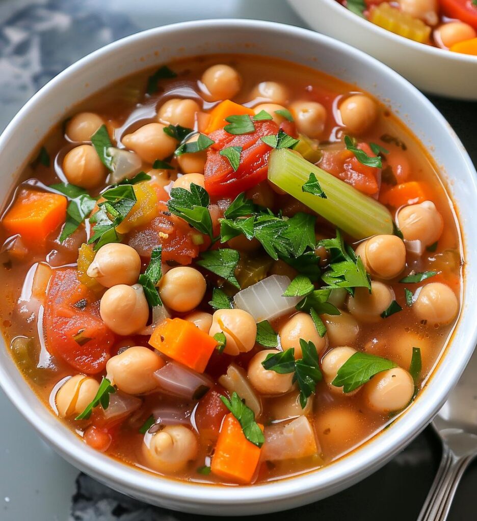 Greek Chickpea Soup