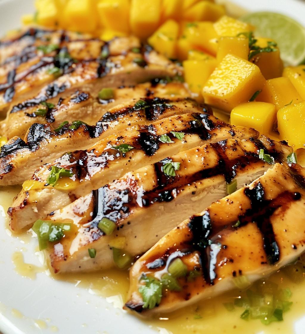Honey Lime Chicken Mango