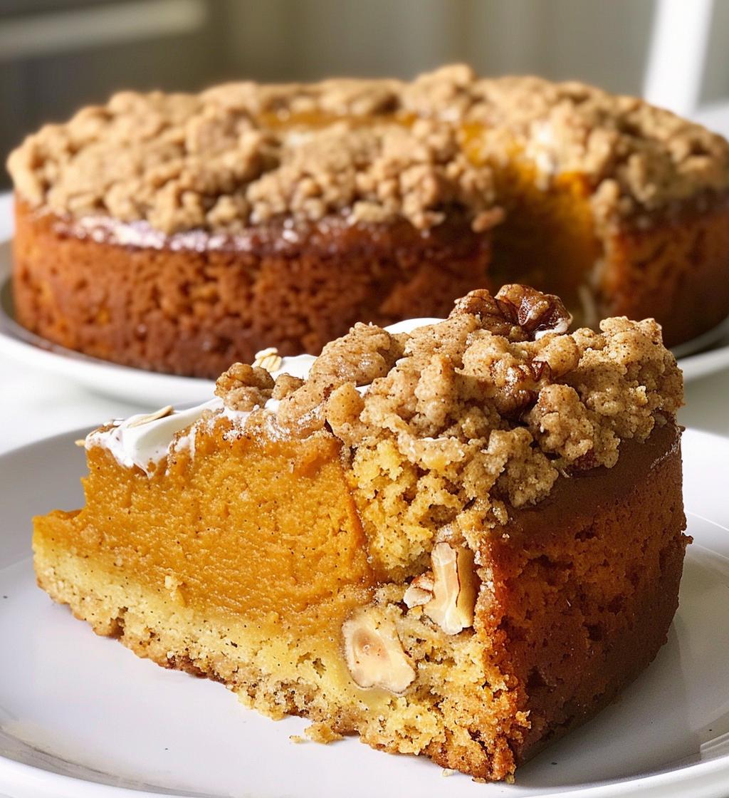 Pumpkin Crumb Cake