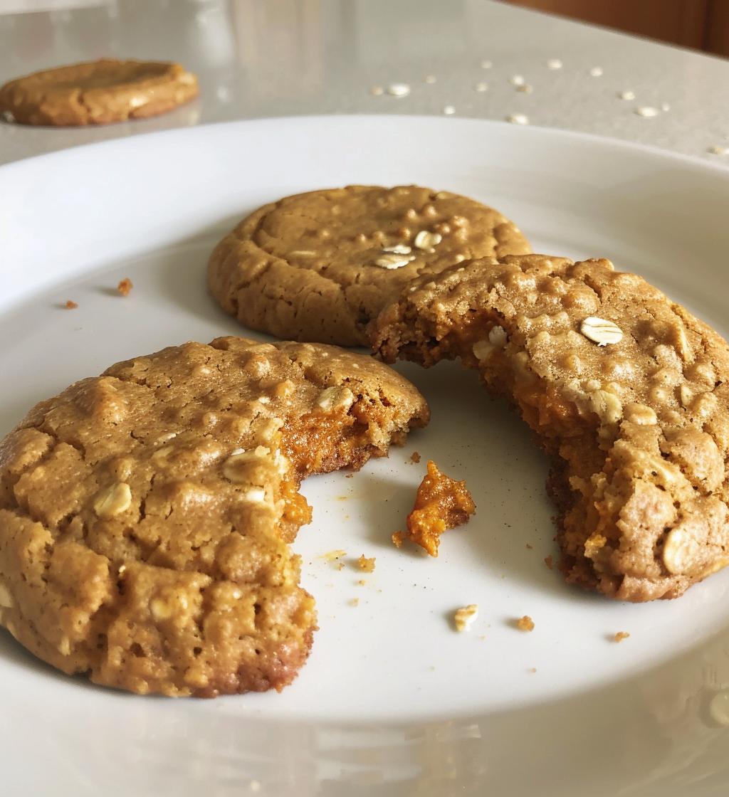 Pumpkin Oat Cookies