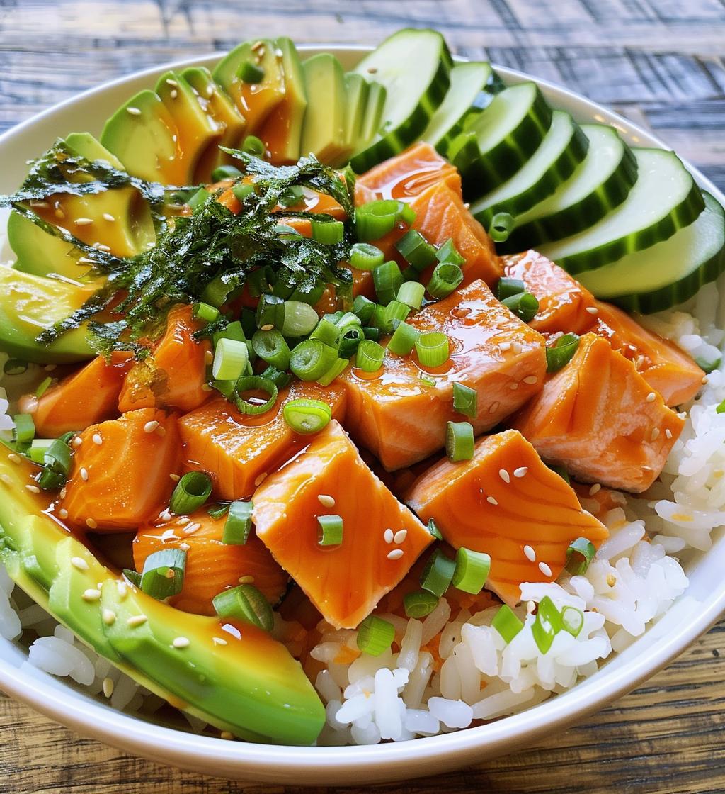 Salmon Rice Bowl