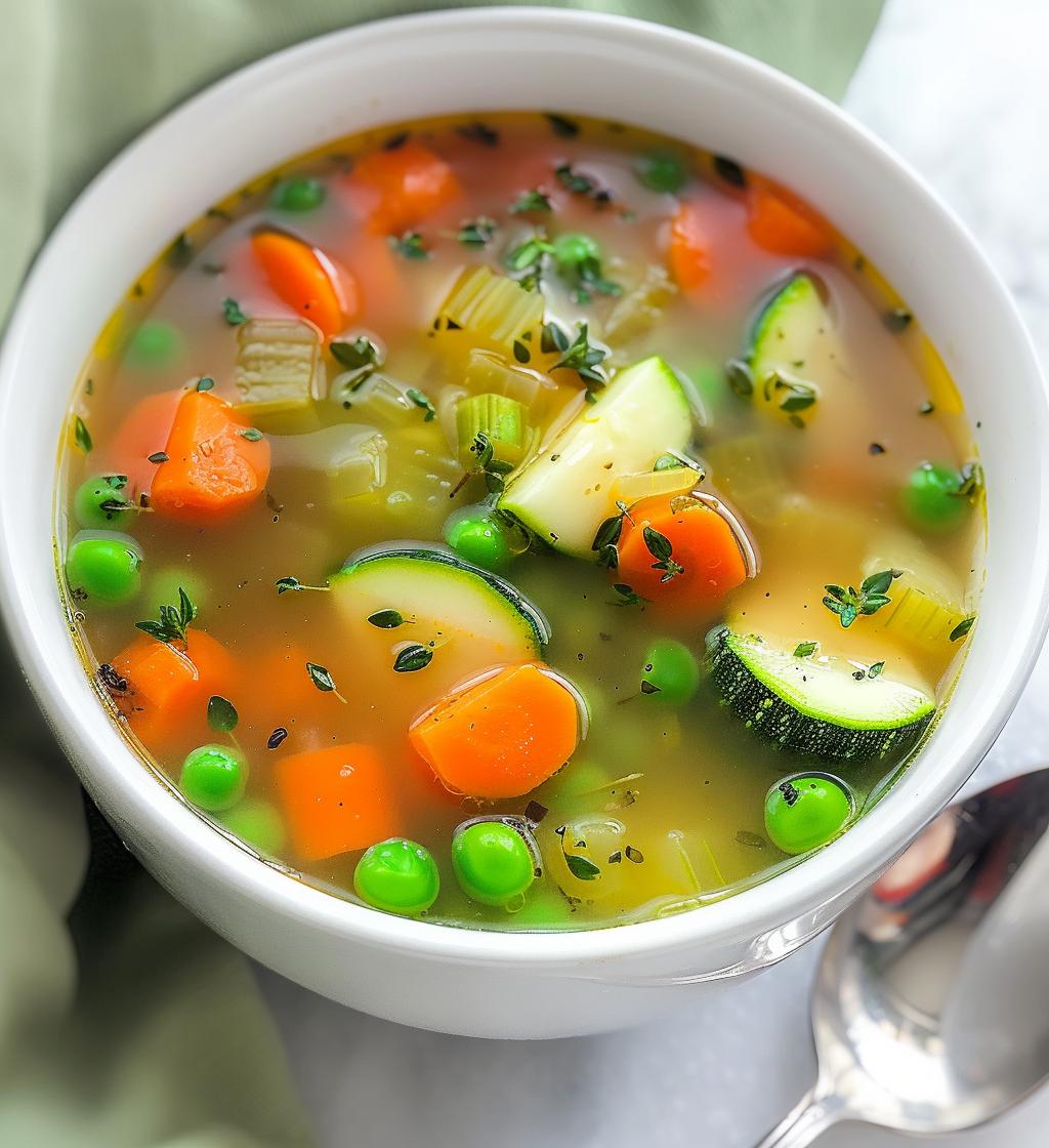 Spring Vegetable Soup