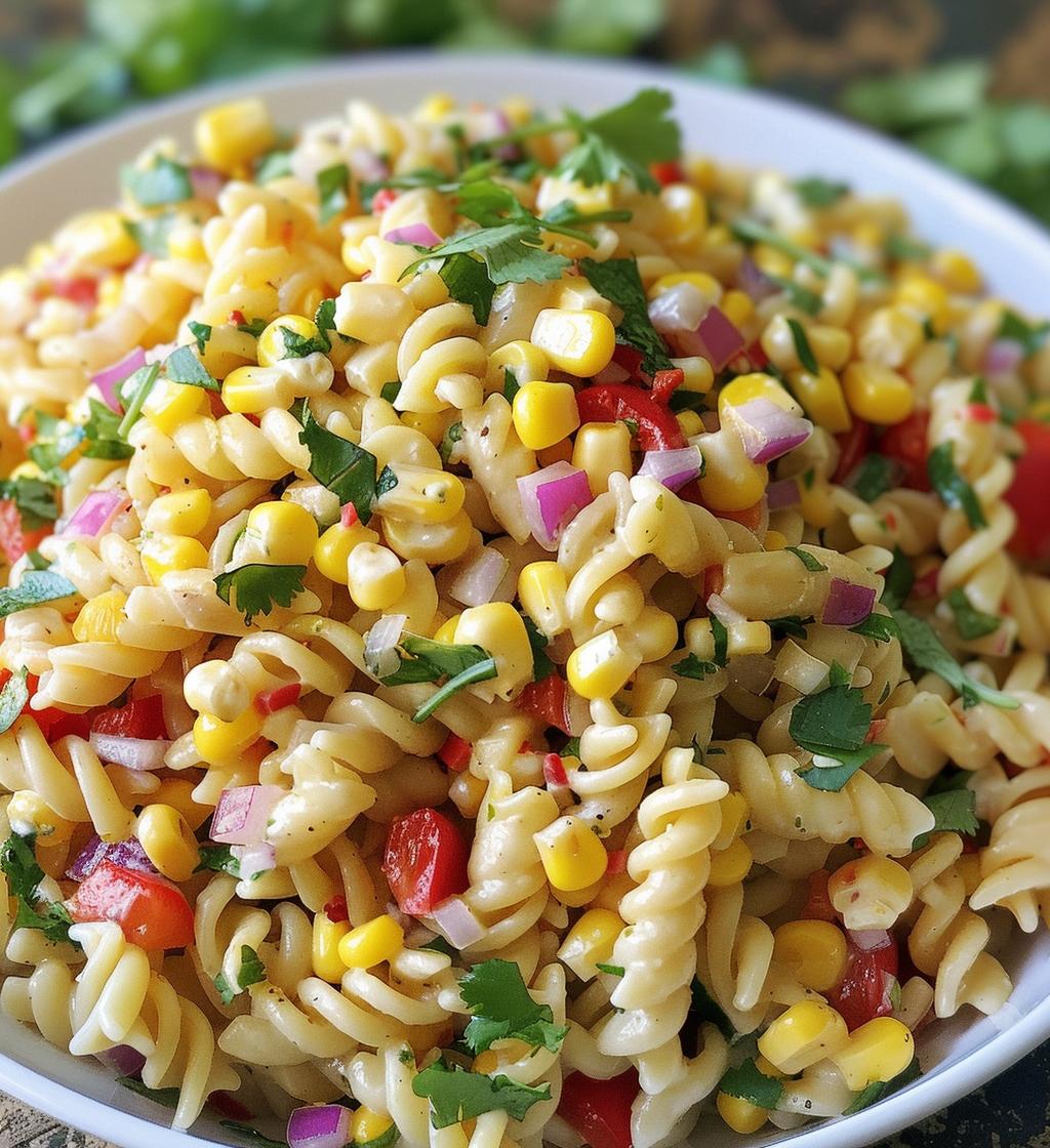 Street Corn Pasta Salad