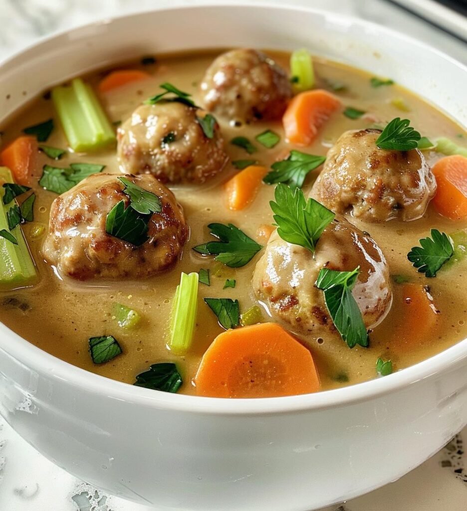 Swedish Meatball Soup