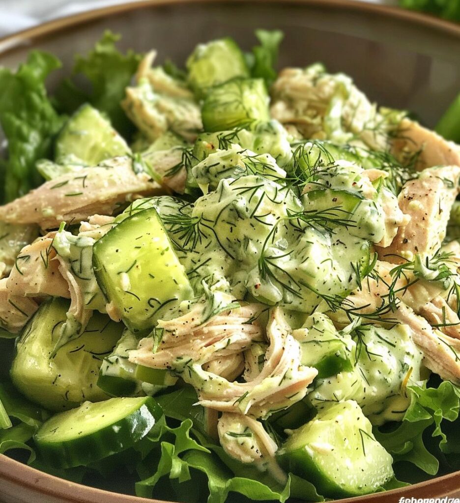 Tzatziki Chicken Salad