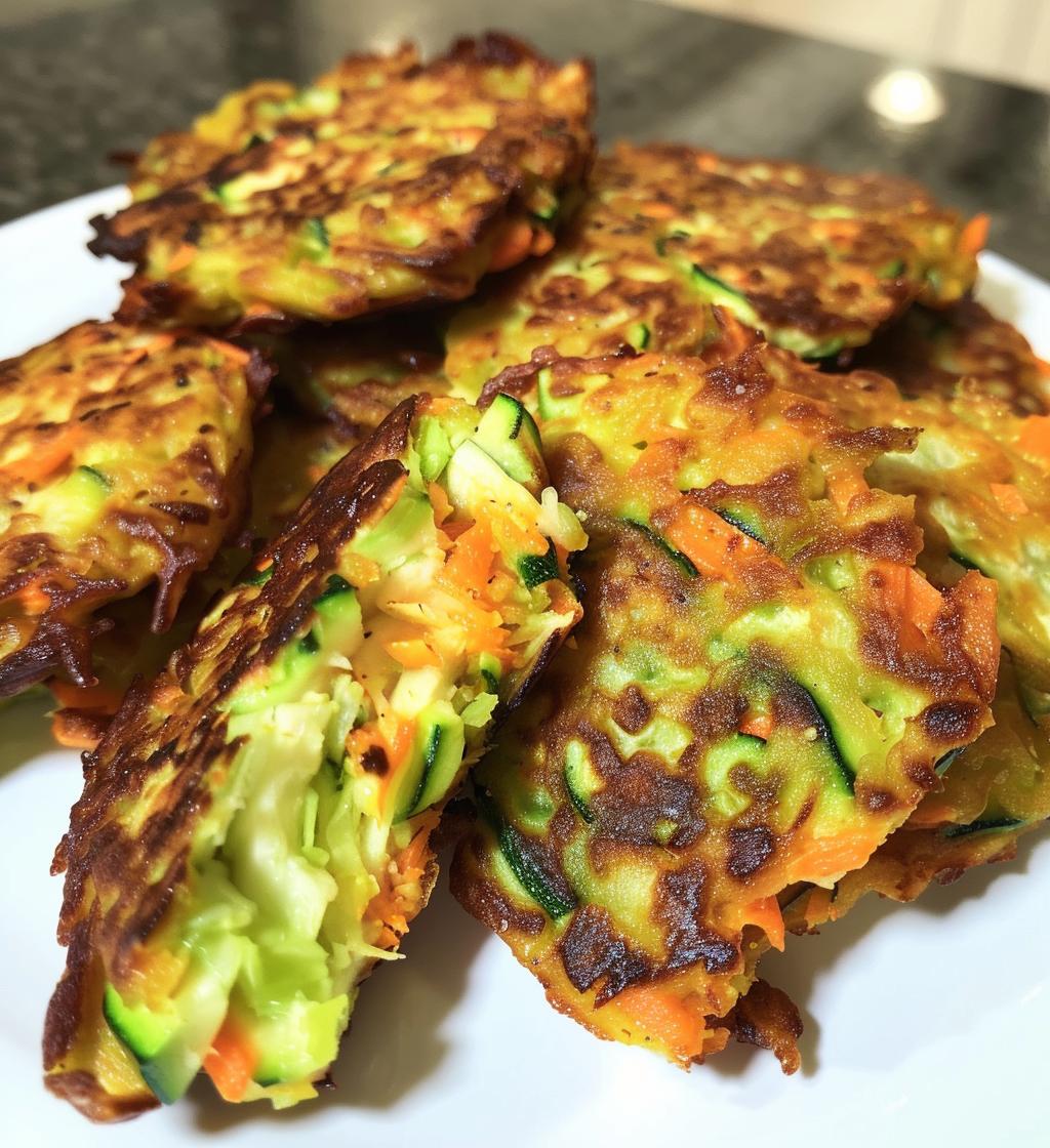 Zucchini Carrot Fritters
