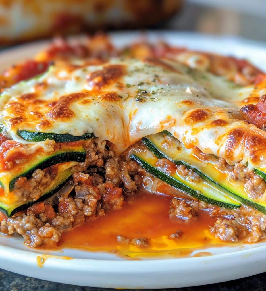 Zucchini Pizza Casserole