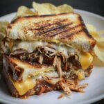 BBQ Chicken Grilled Cheese