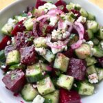 Beet Feta Cucumber Salad