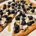Blueberry Goat Cheese Flatbread