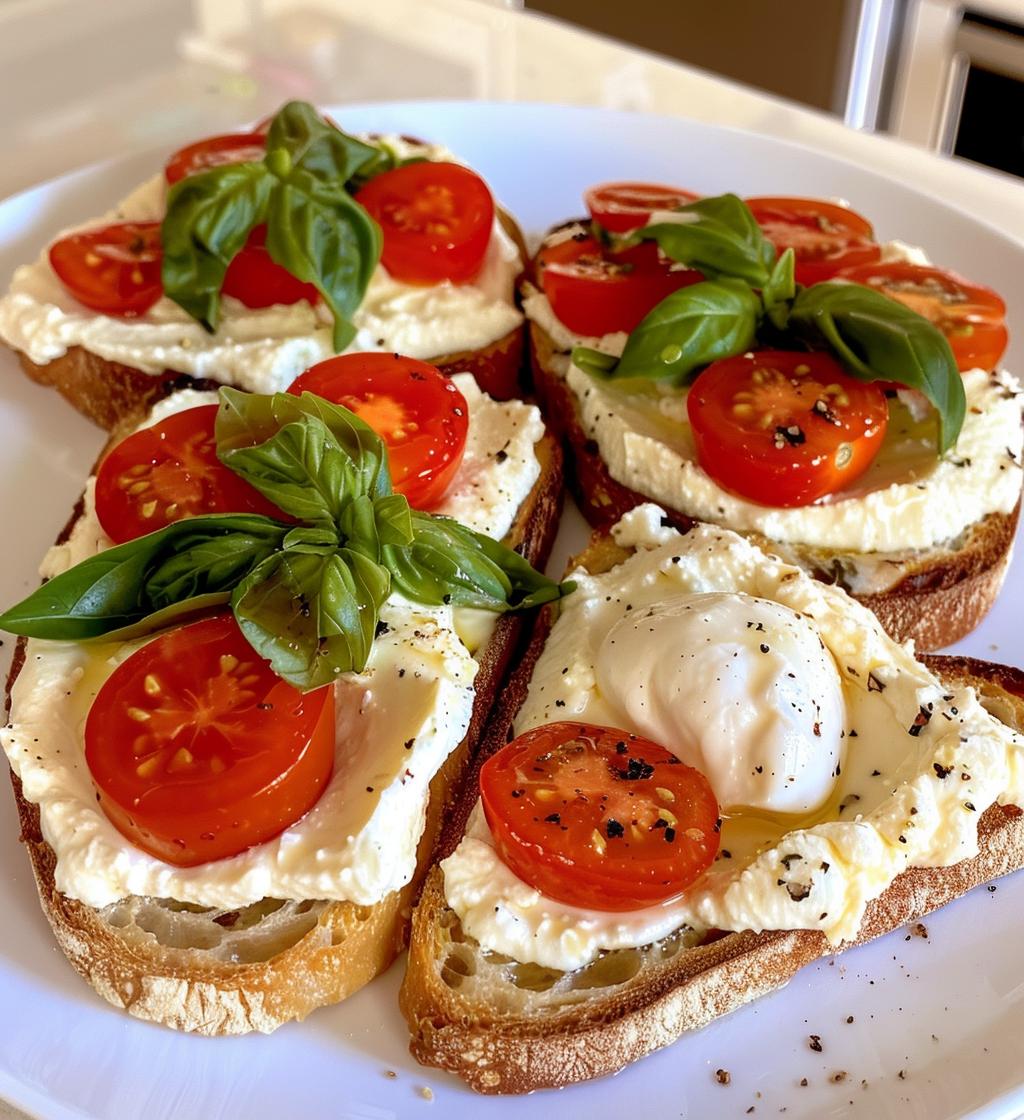 Burrata Bruschetta