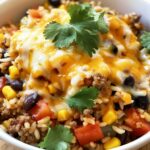 Cheesy Taco Rice