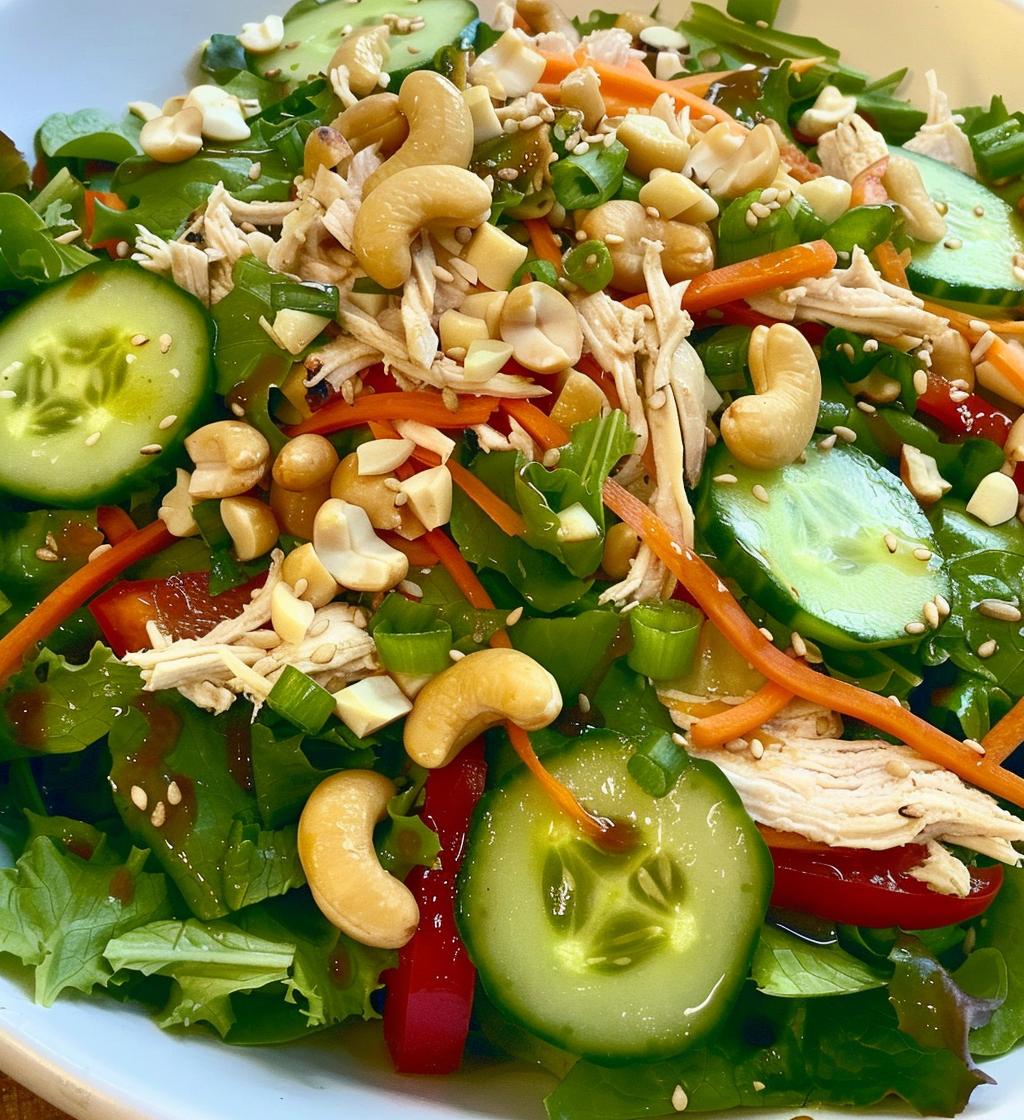 Chicken Cashew Crunch Salad