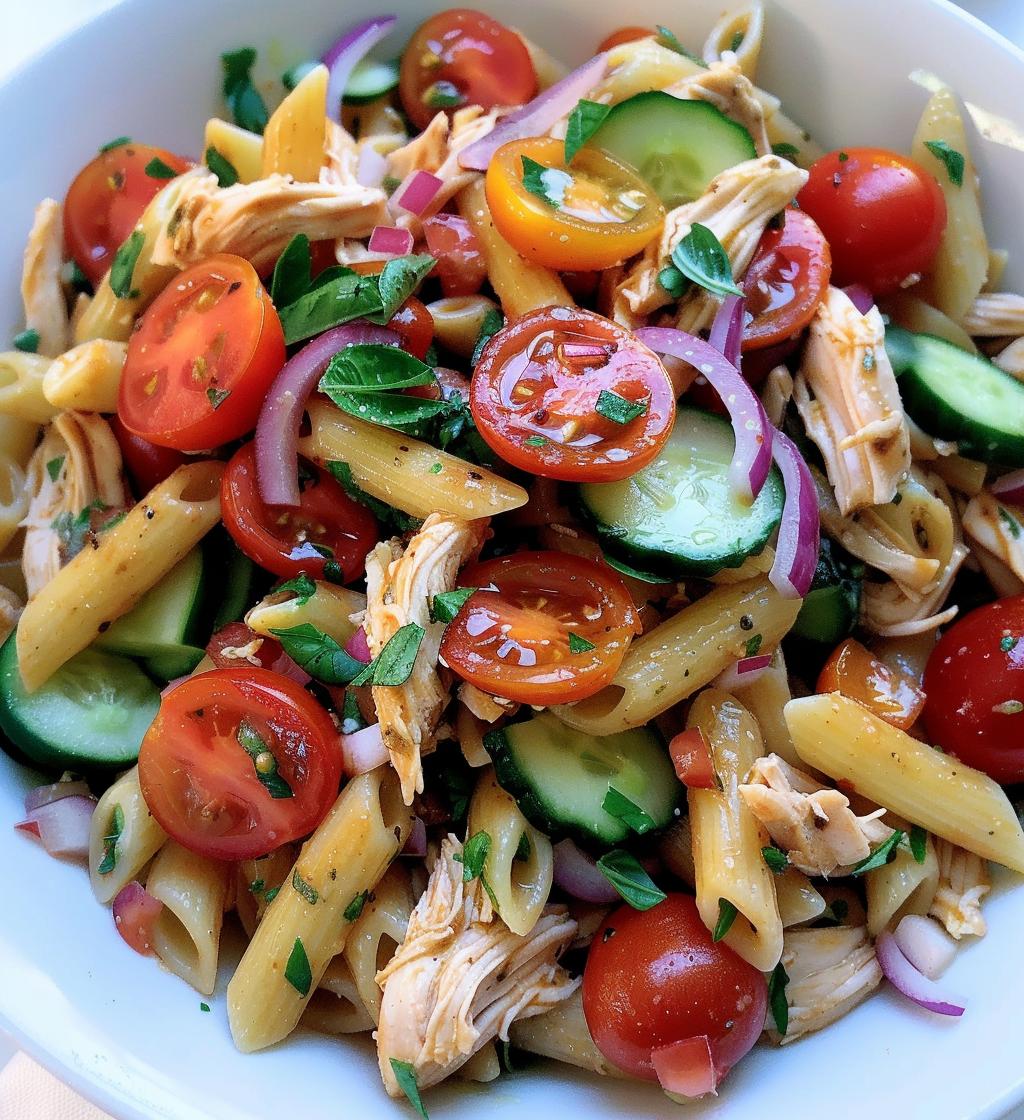 Chicken Pasta Salad