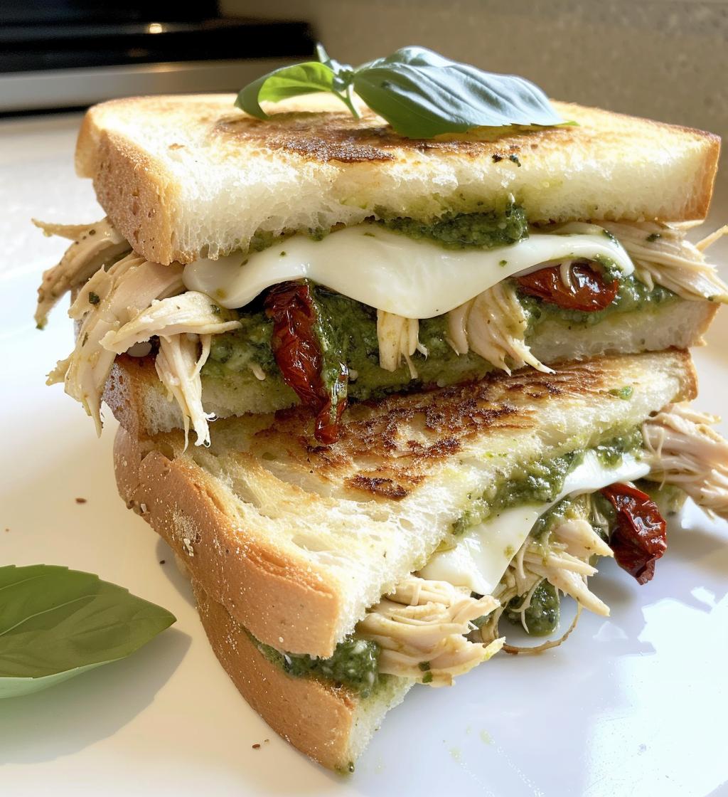 Chicken Pesto Sandwich