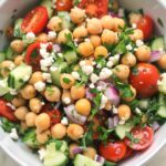 Chickpea Feta Salad
