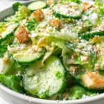 Cucumber Caesar Salad