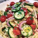 Cucumber Pasta Salad