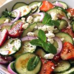 Cucumber Strawberry Salad