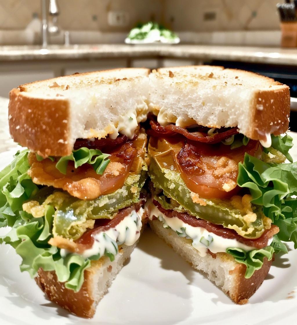 Fried Green Tomato BLT