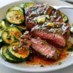 Garlic Butter Steak Zucchini
