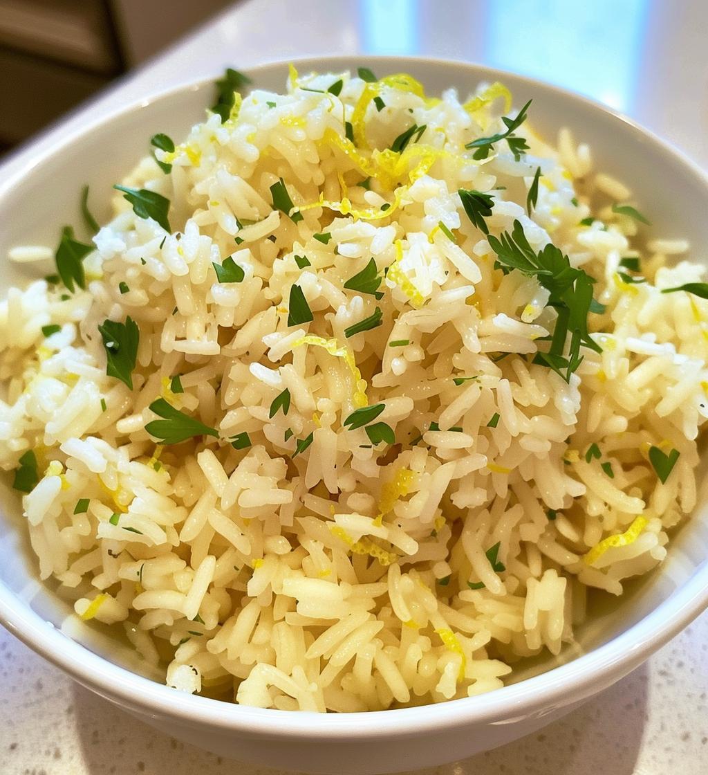Greek Lemon Rice