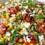 Grilled Corn Orzo Salad