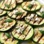 Grilled Zucchini Goat Cheese