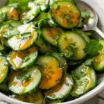 Honey Lime Cucumber Salad