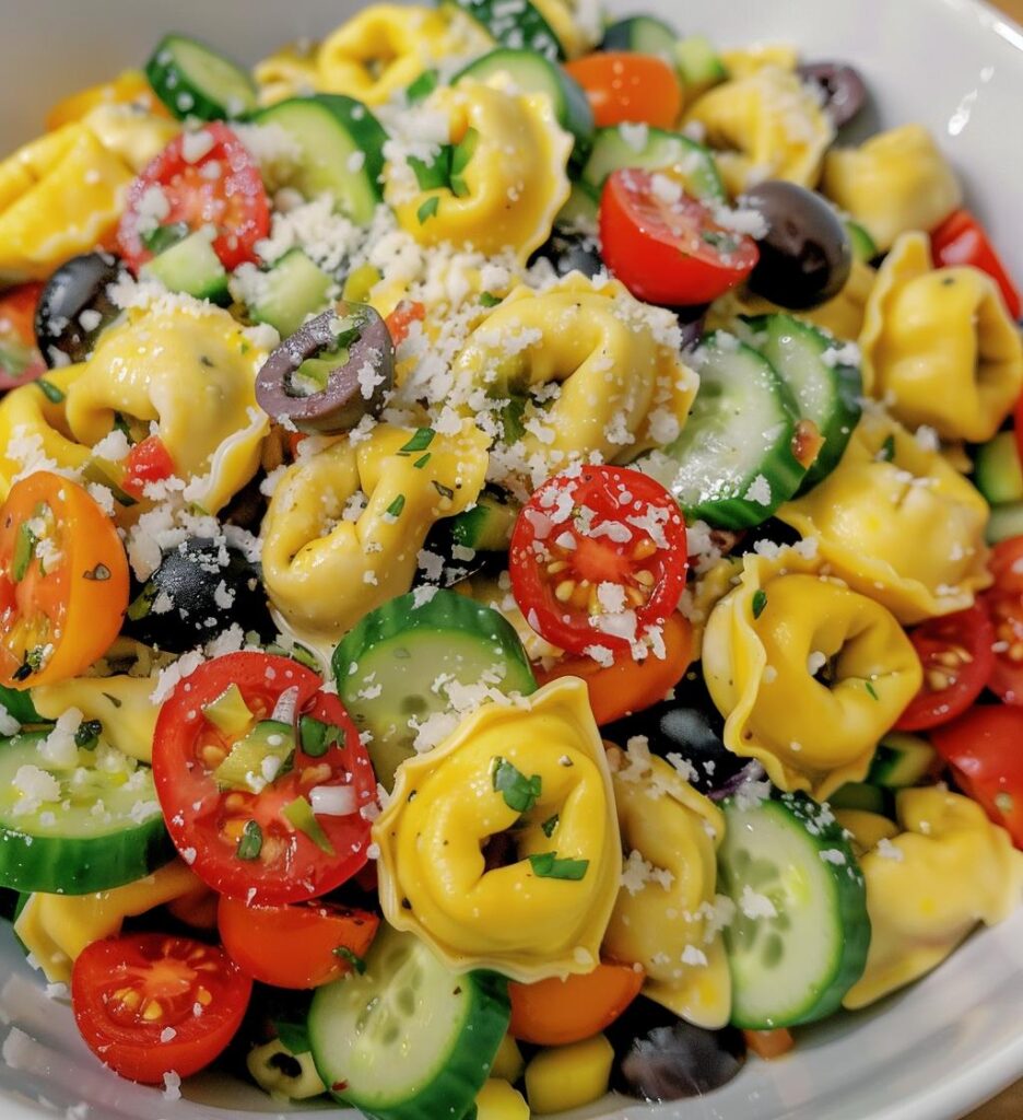 Italian Tortellini Pasta Salad
