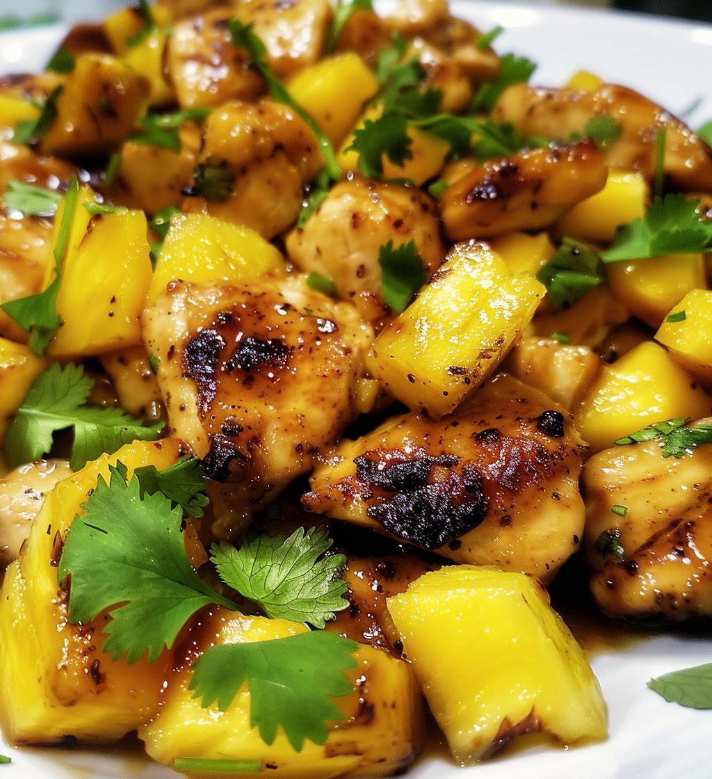 Mango Pineapple Chicken