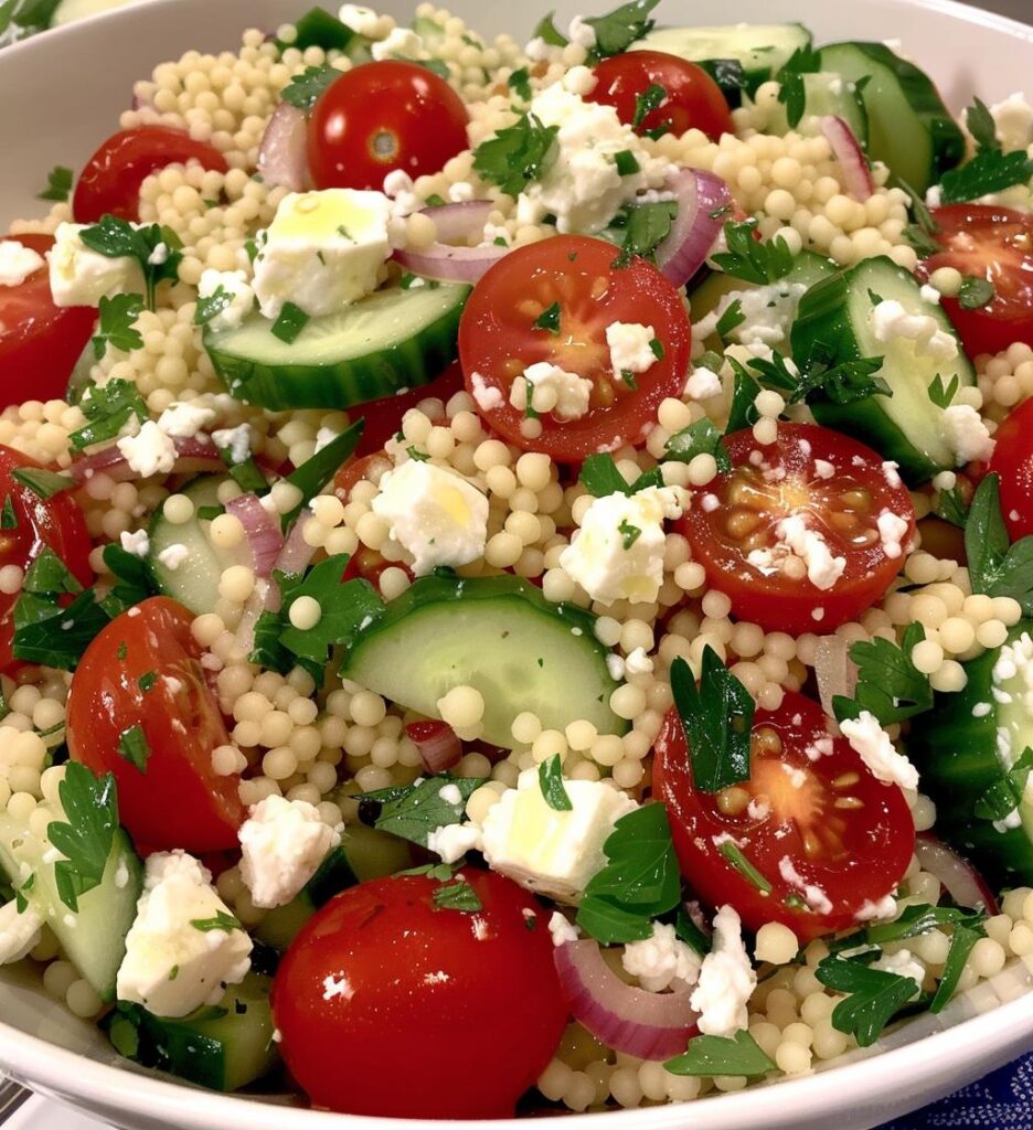 Mediterranean Couscous Salad