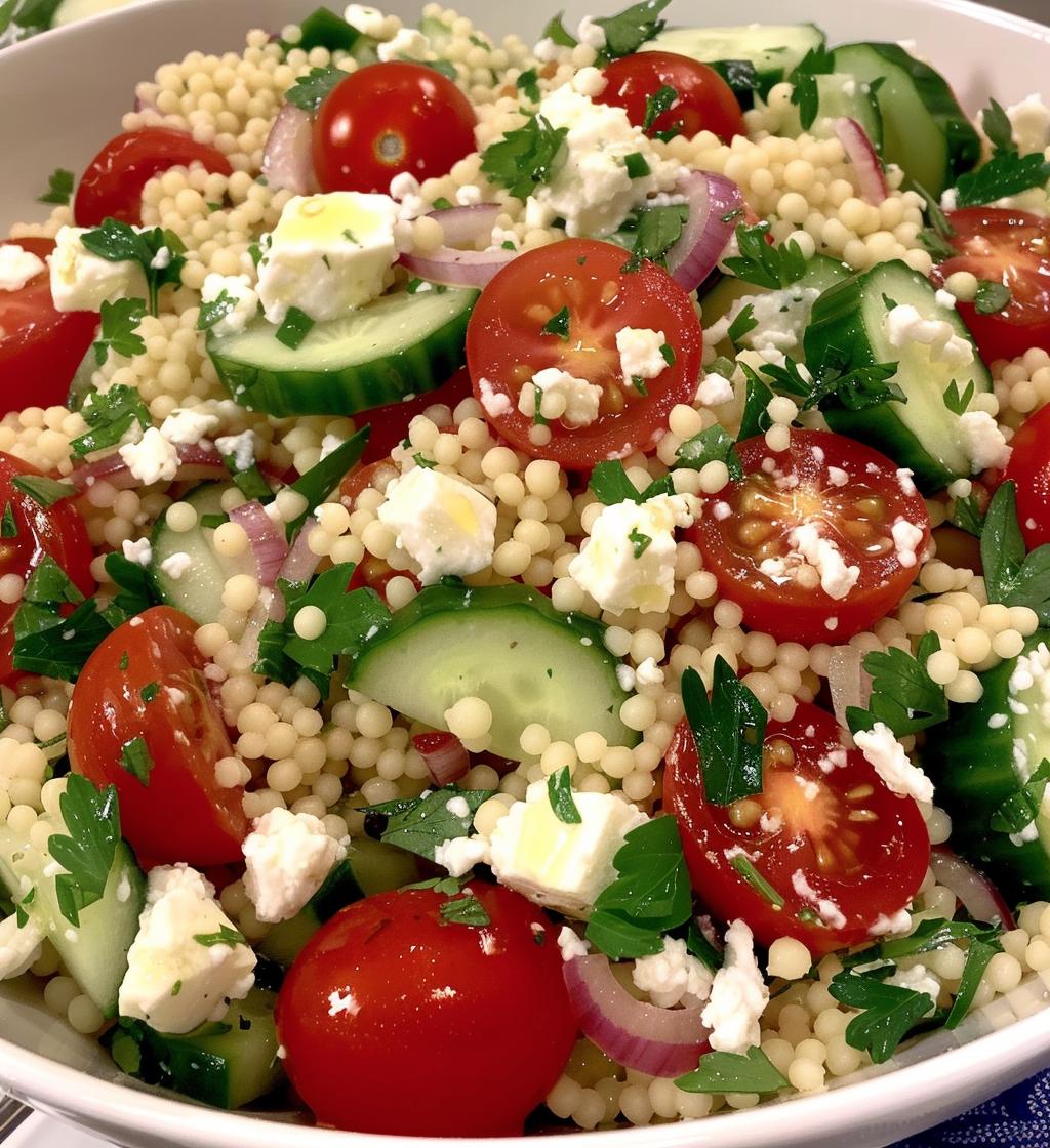 Mediterranean Couscous Salad