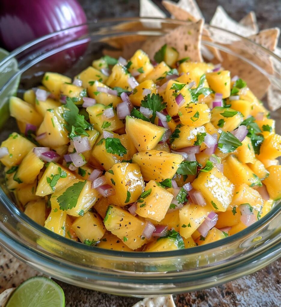 Pineapple Mango Salsa
