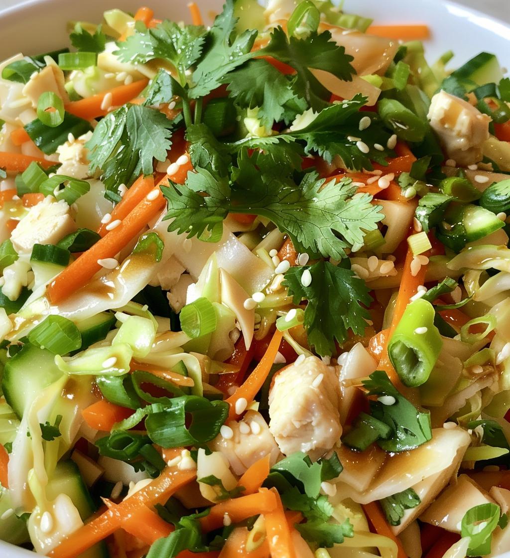 Potsticker Salad