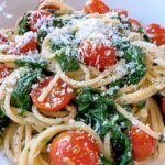 Spinach Tomato Pasta