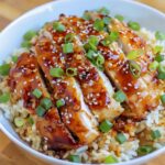Sticky Chicken Rice Bowls