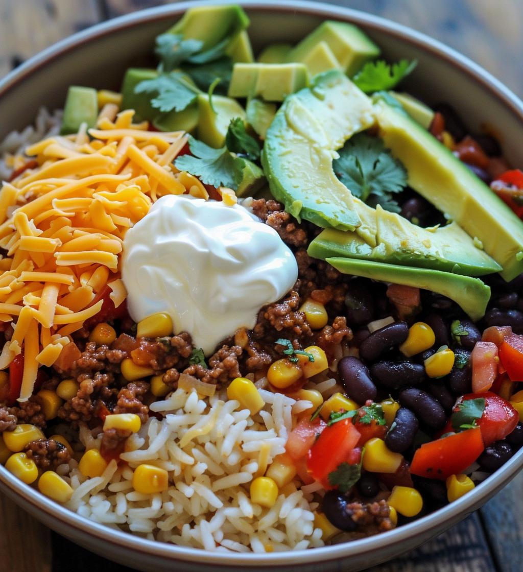 Taco Rice Bowl