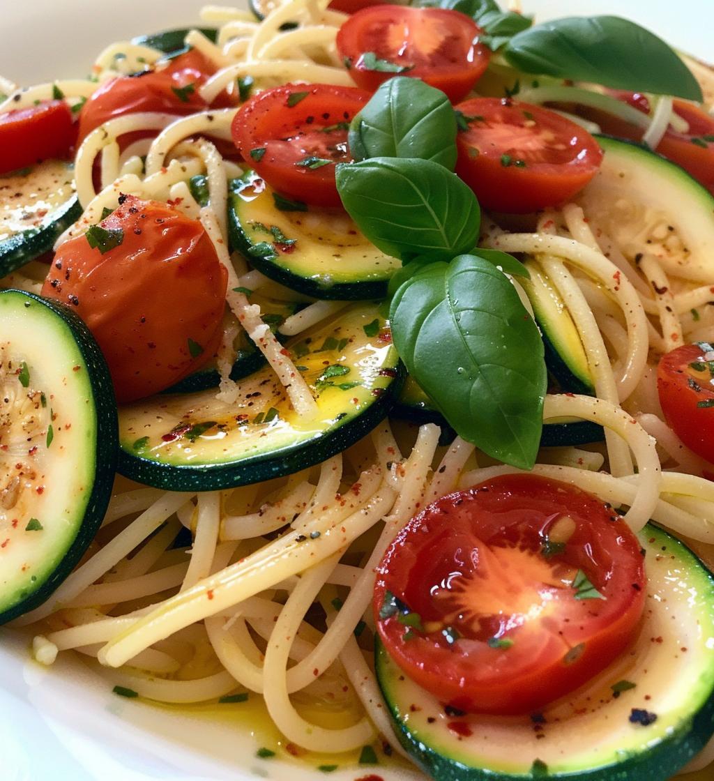 Tomato Zucchini Pasta